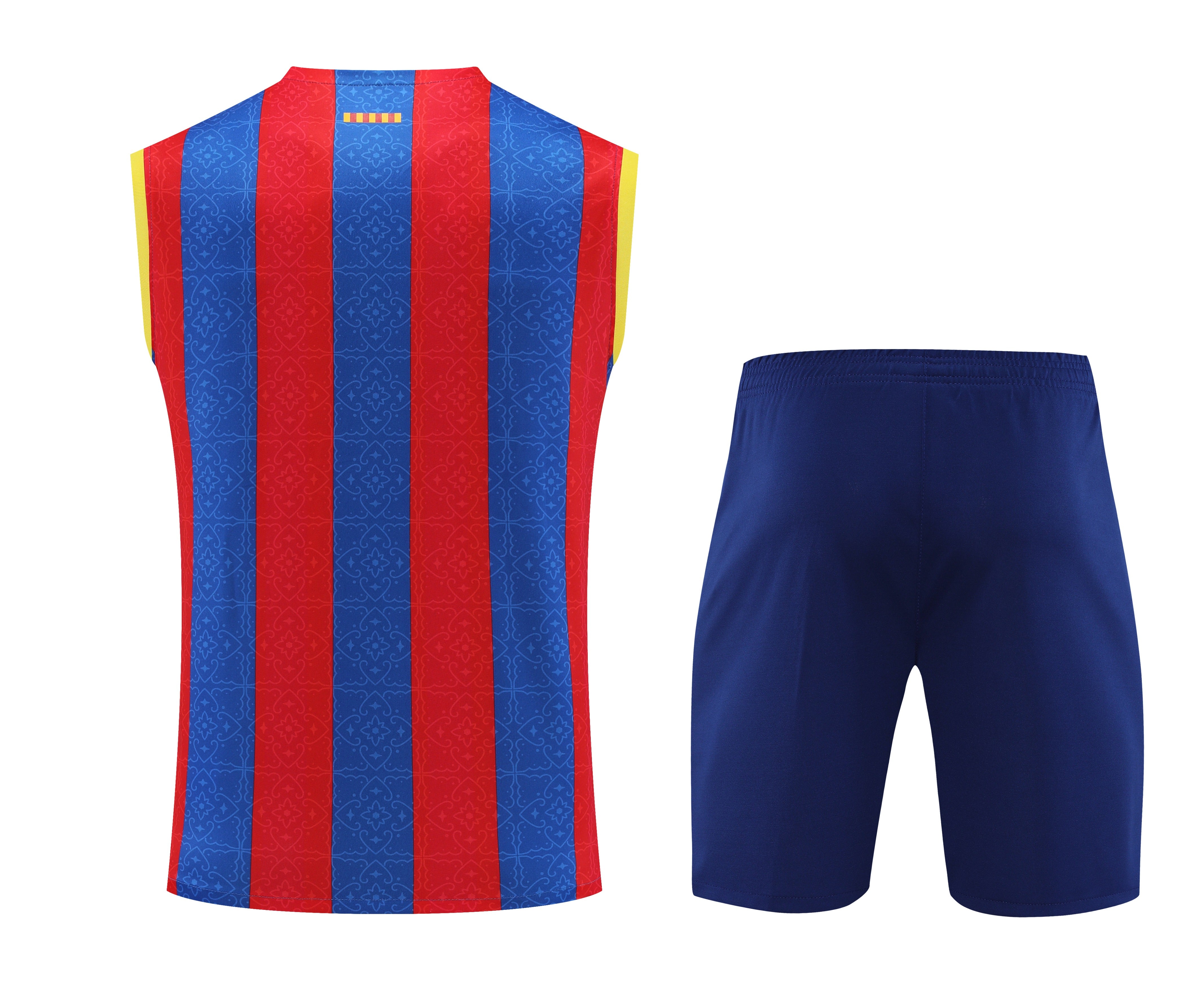 Conjunto de entrenamiento de verano sin mangas del FC Barcelona Blaugrana 24-25