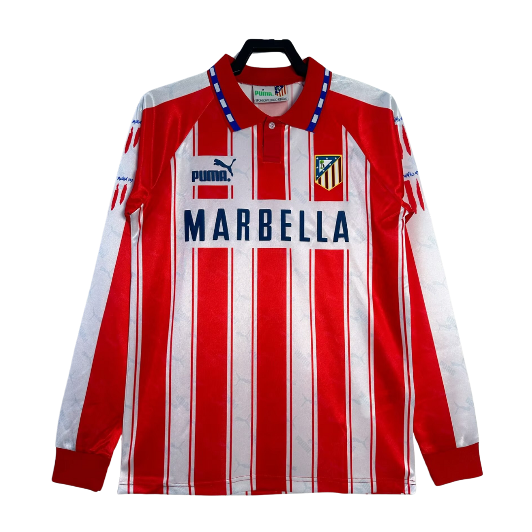 Maglia da calcio casalinga a maniche lunghe Athletico Madrid 1994-95