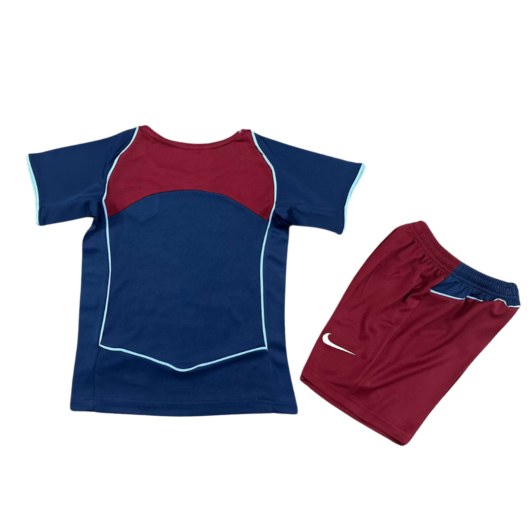 Camiseta de fútbol infantil del Atlético de Madrid (visitante) 2004/05