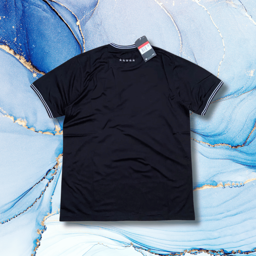 2024 Brazil Stussy Voetbalshirt - Black Marble Editie