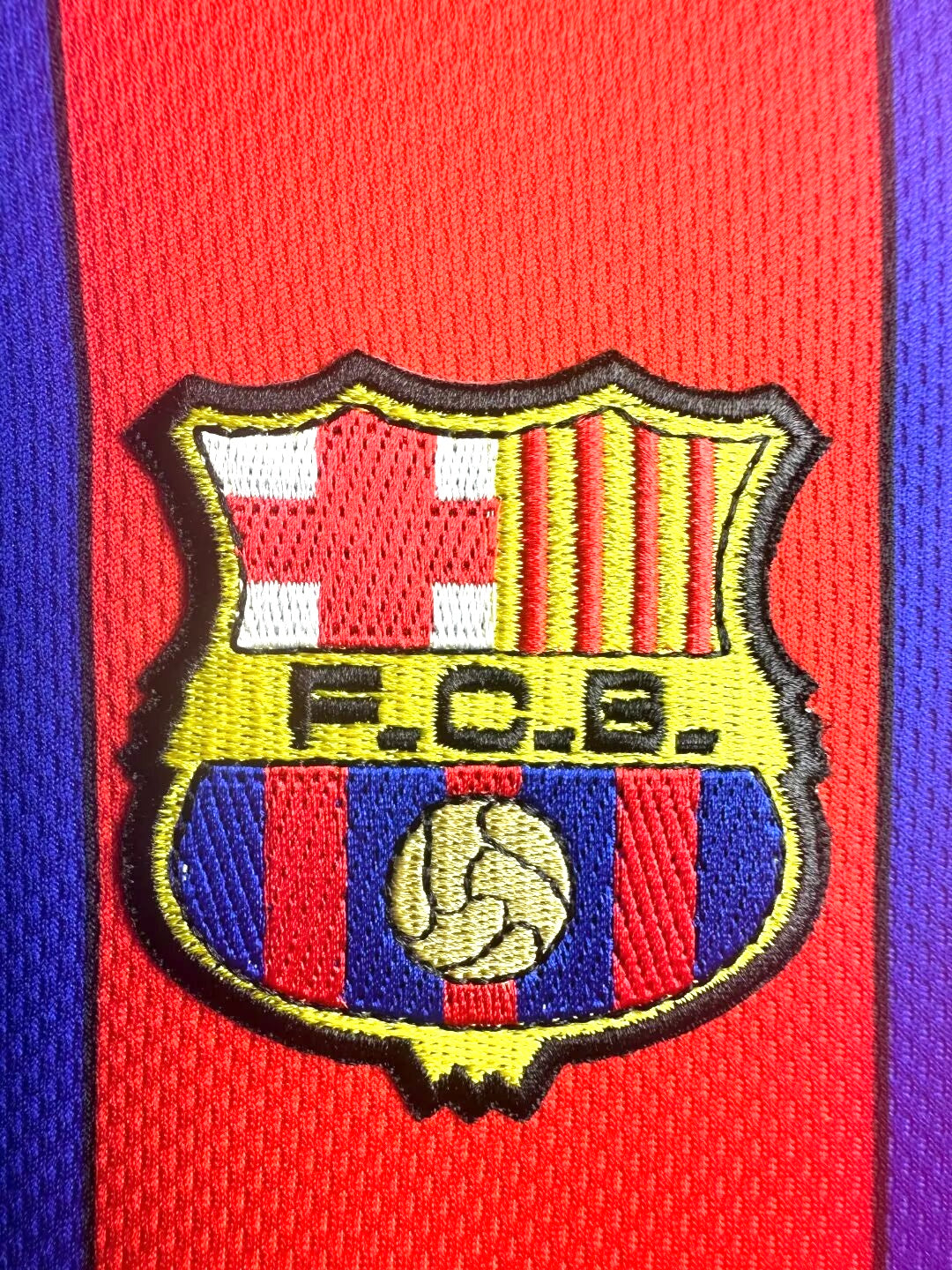 Camiseta de fútbol local del Barcelona - 1997/1998