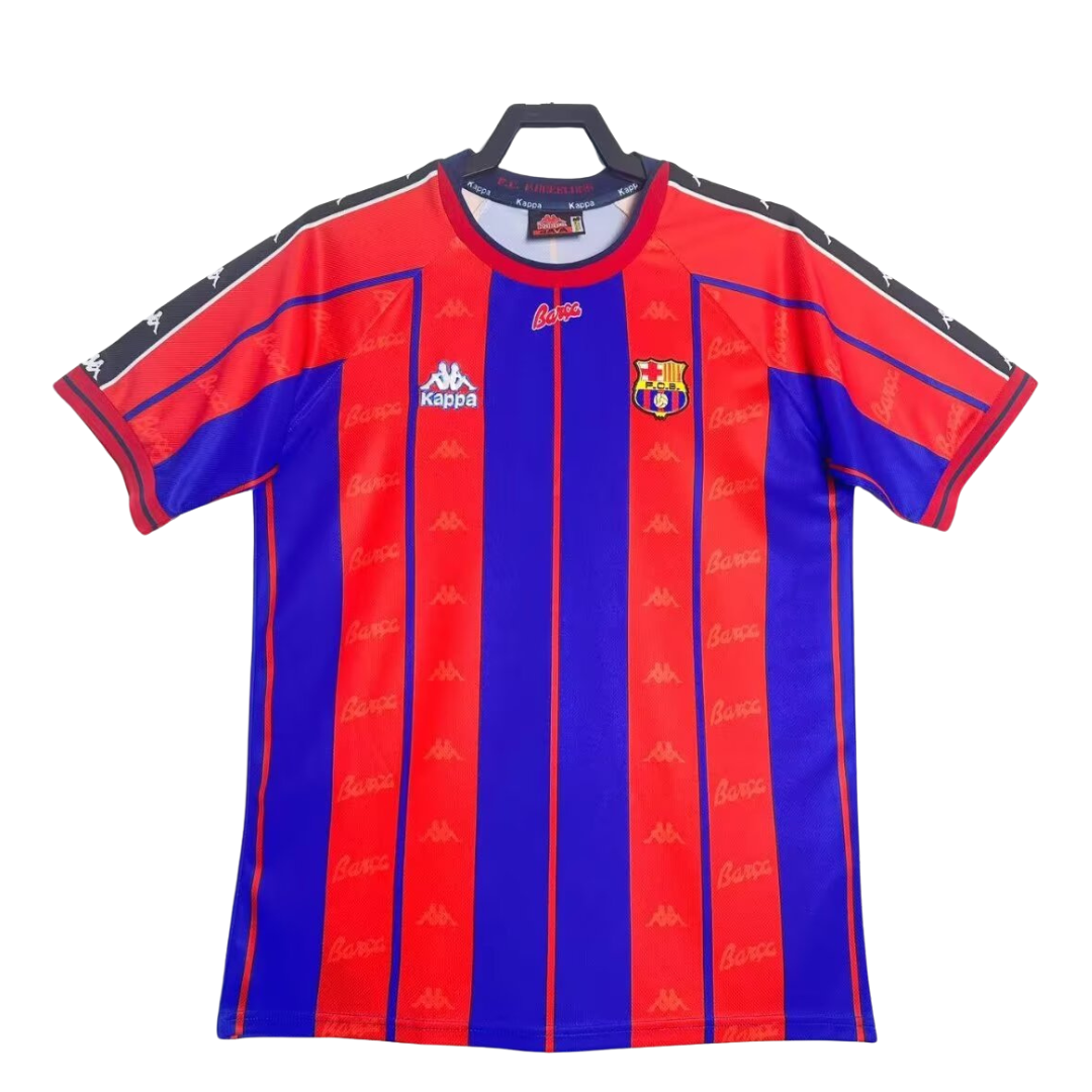 Camiseta de fútbol local del Barcelona - 1997/1998
