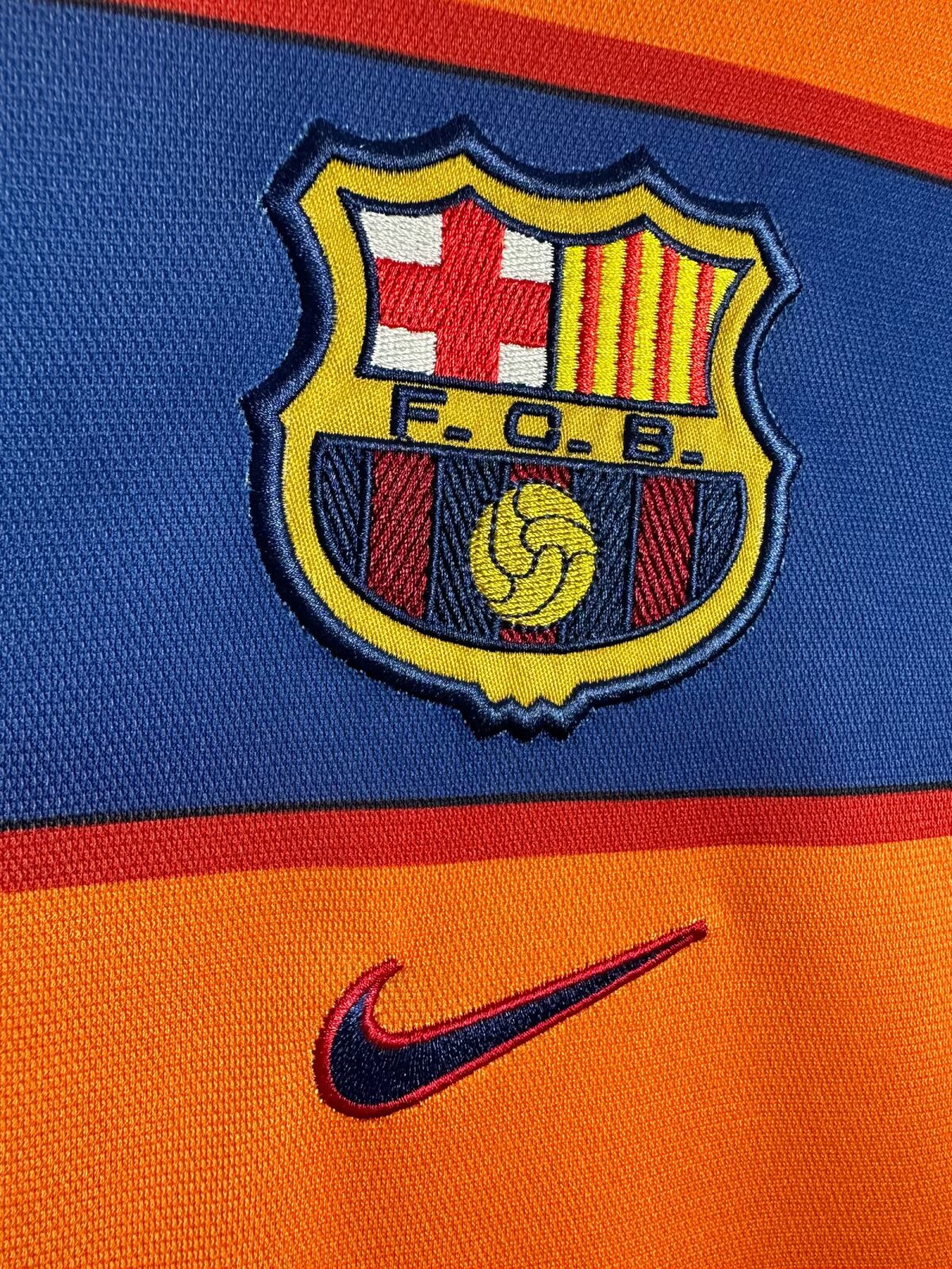 Camiseta de fútbol visitante del Barcelona - 1998/1999