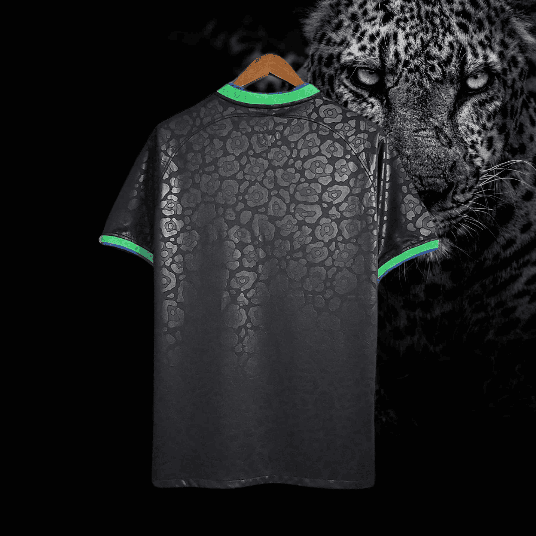 2024 Brazilië Zwart Stussy Voetbalshirt - Speciale Editie