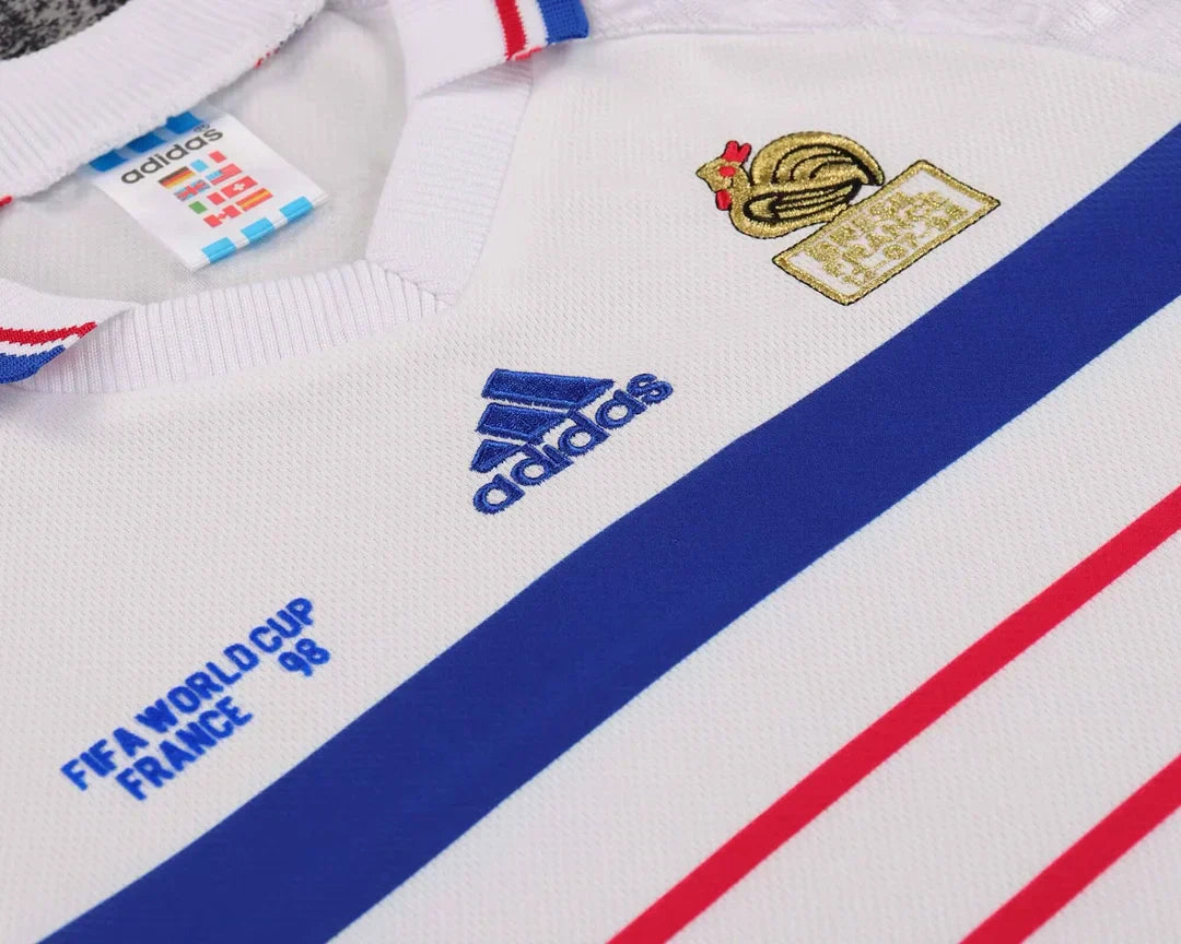 Maillot de football extérieur France 1998 - Coupe du monde - Enfant