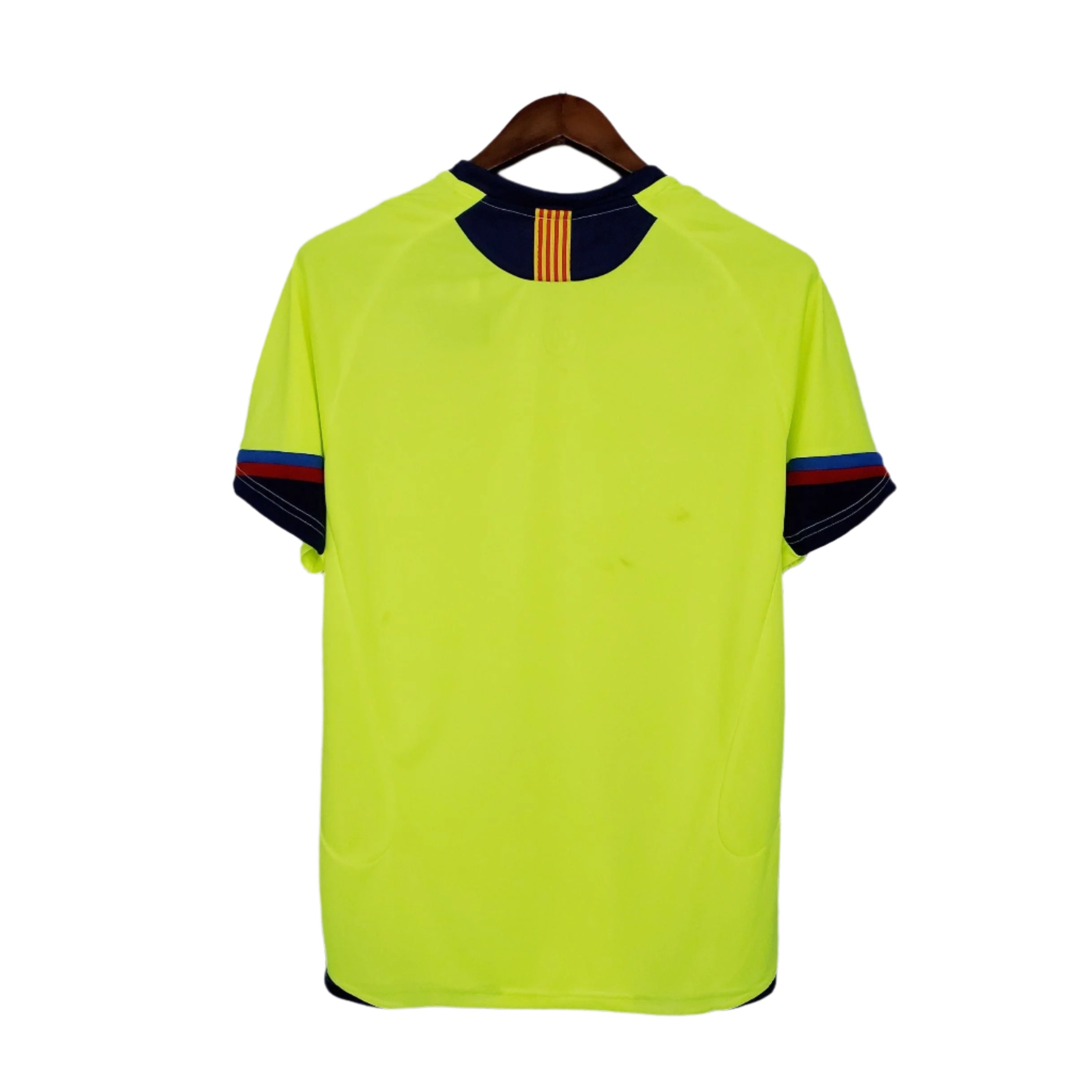 Maglia da calcio retrò fluorescente Away Barcellona 2005-2006