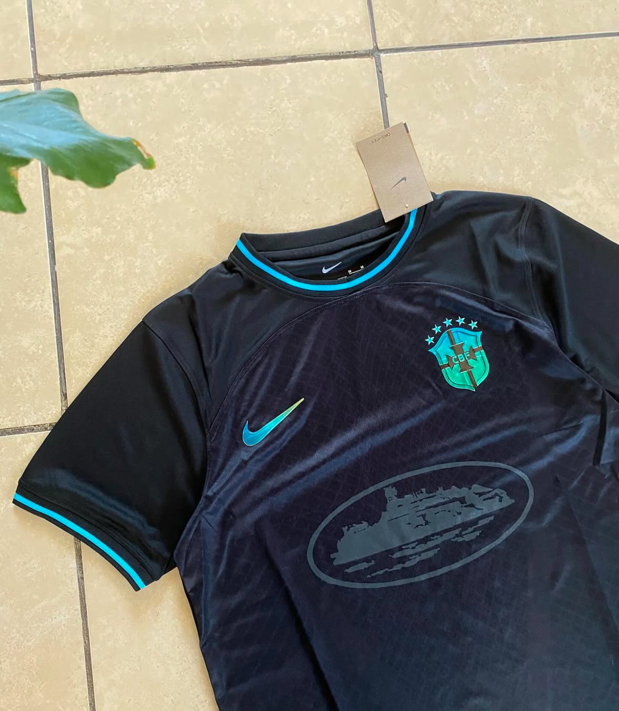 Maglia Brazil Corteiz - Edizione Limitata Nera
