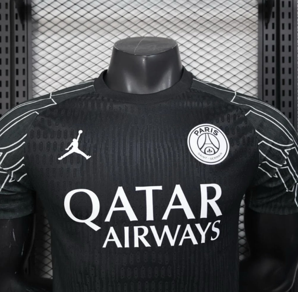 Maglia Speciale Nera PSG X Jordan 2025/2026
