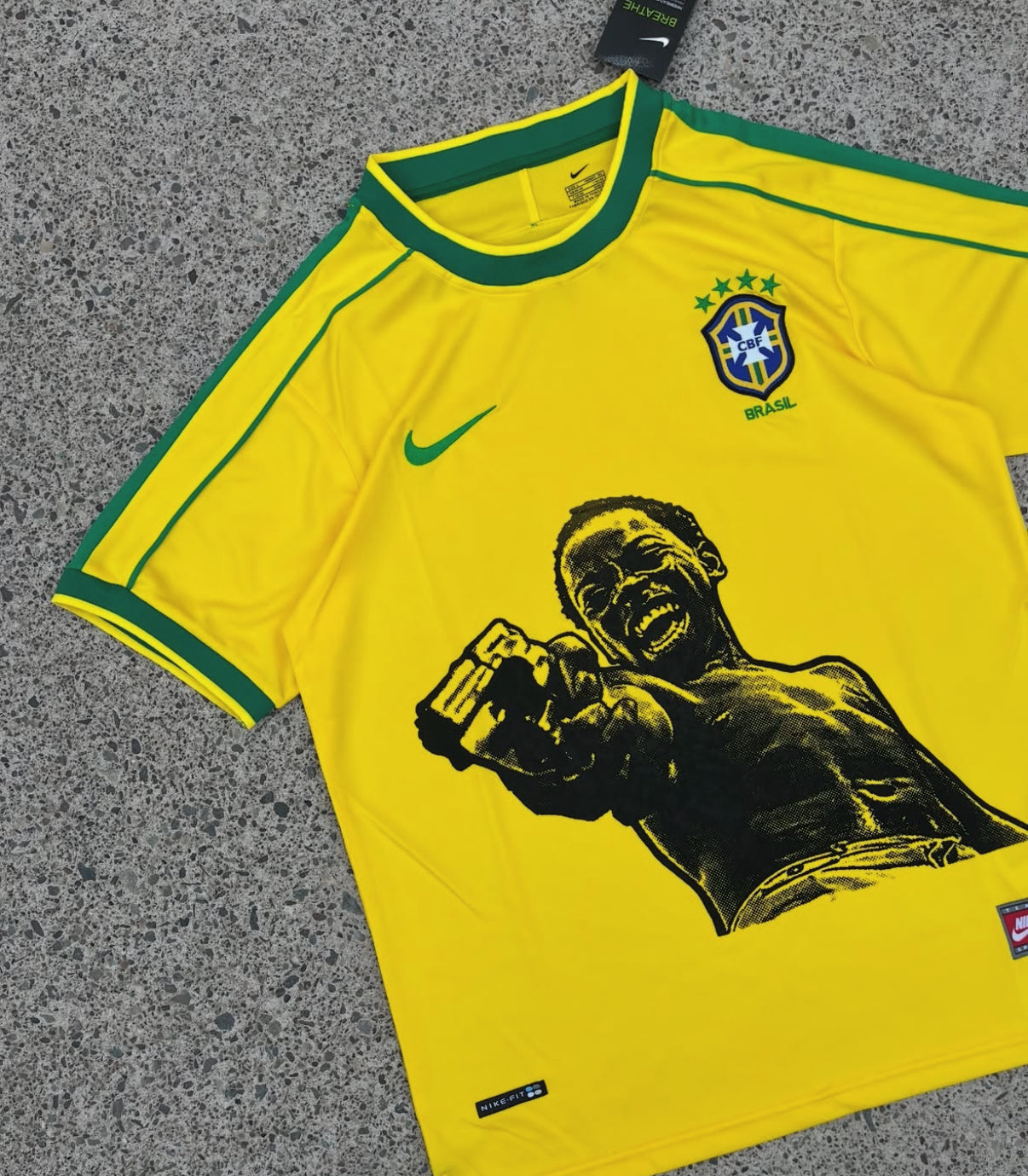 Maglia Retrò Brasile 1998 Concetto City of God