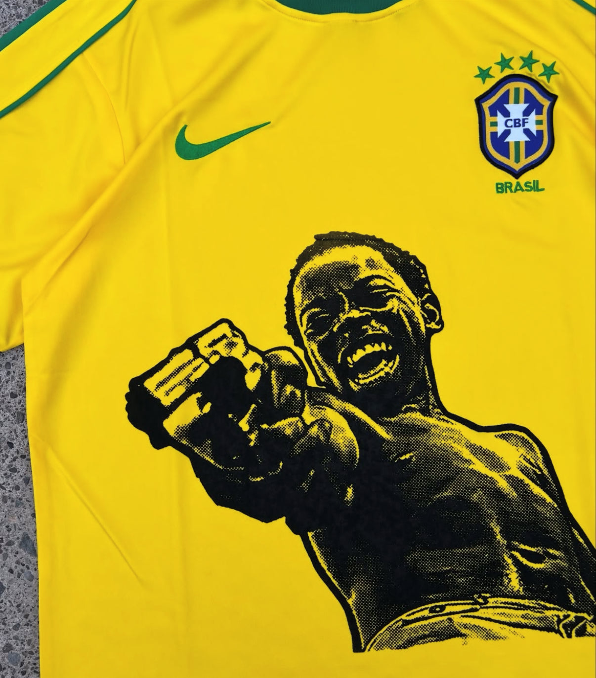 Maglia Retrò Brasile 1998 Concetto City of God