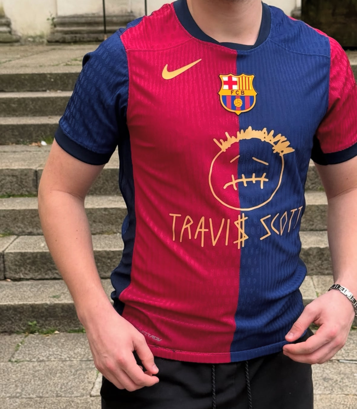 FC Barcelona x Travis Scott Fußballtrikot – El Clásico Sonderedition