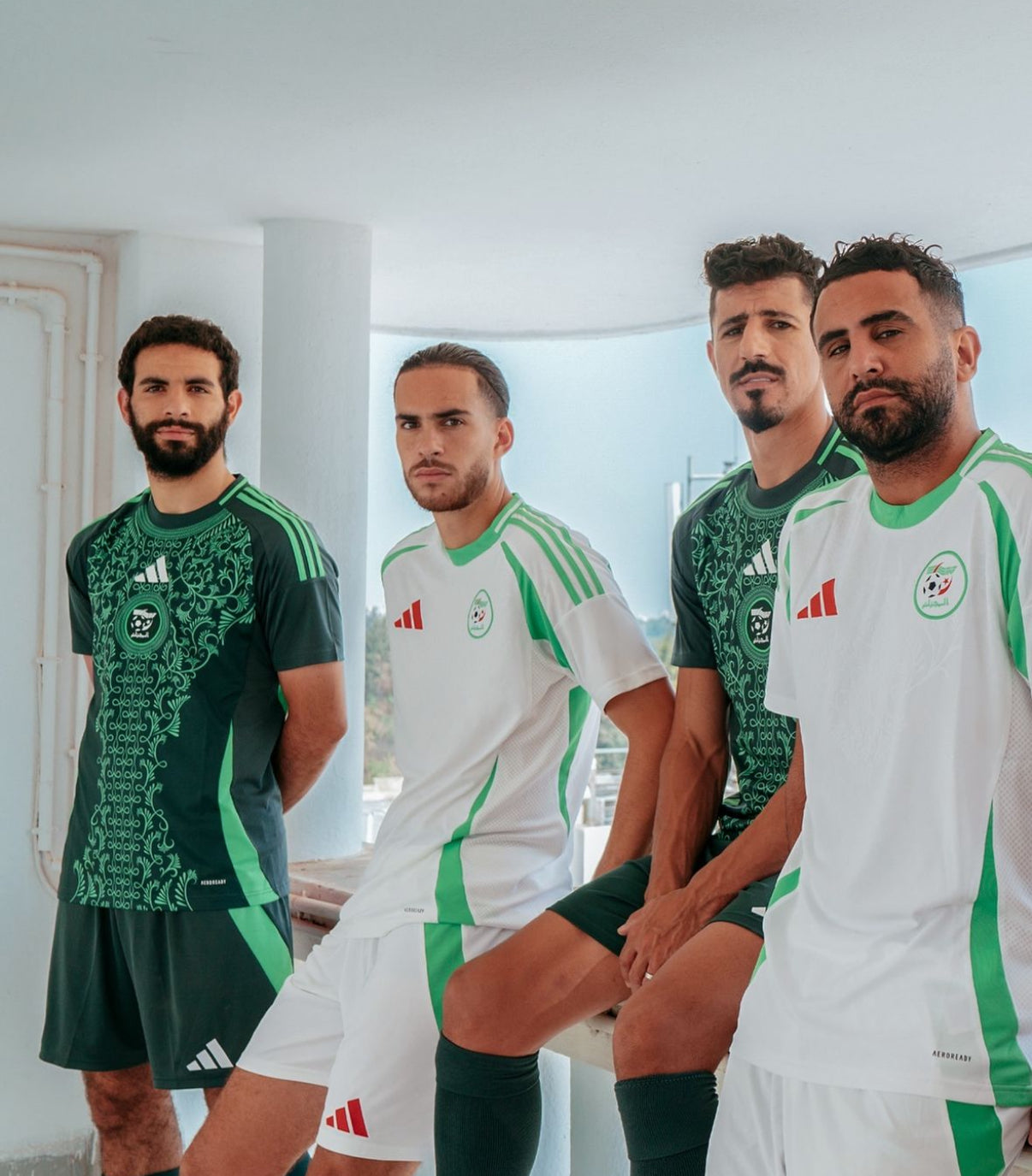 2025 AFCON Algerije Thuis Voetbalshirt