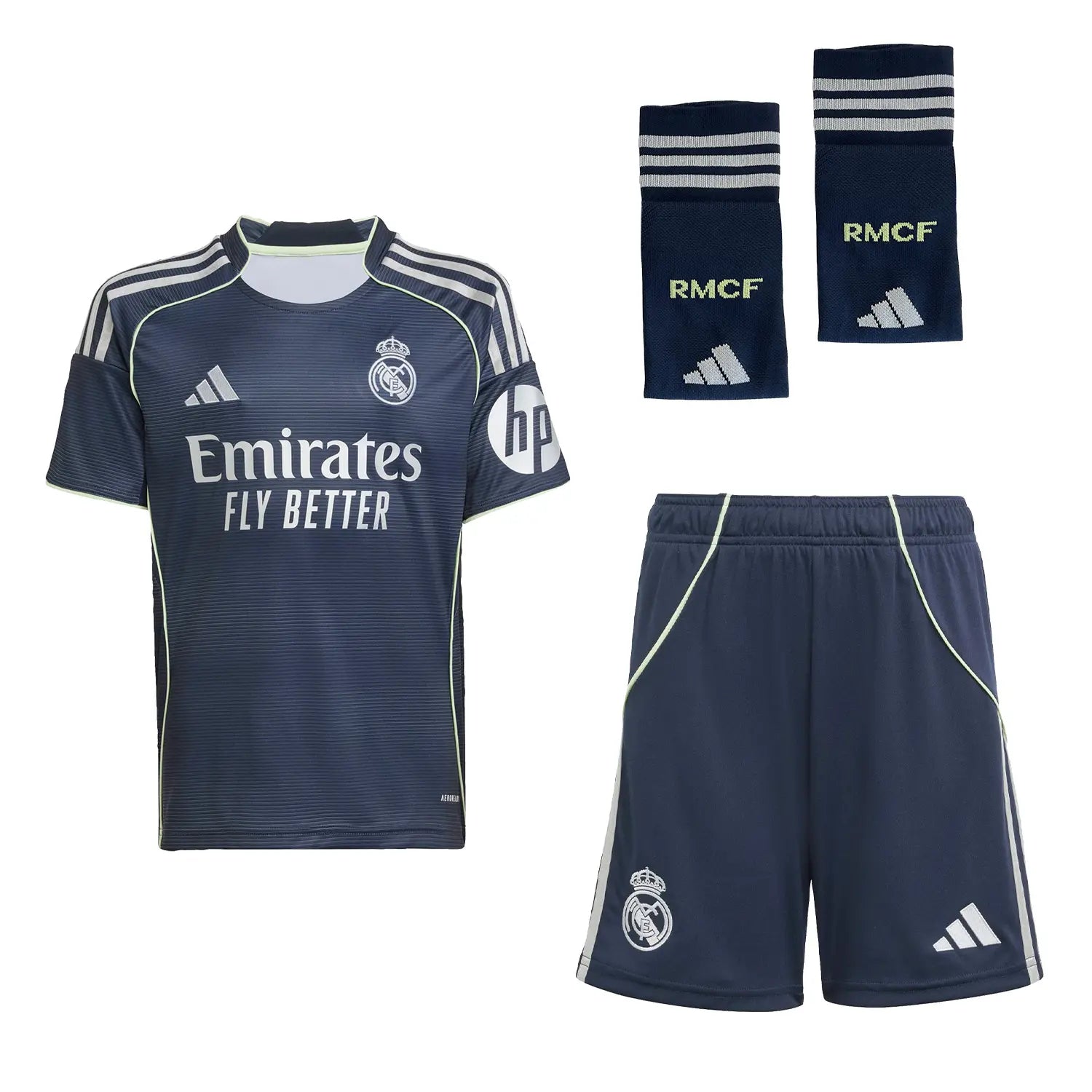 Camiseta de fútbol infantil de visitante del Real Madrid 25/26