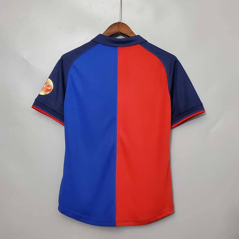 Camiseta de fútbol retro del Barcelona 100.º aniversario
