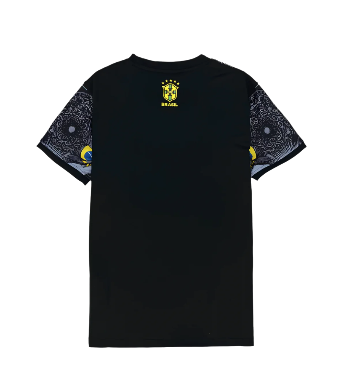 2024 Brazilië Jezus Corteiz Voetbalshirt - Zwarte Speciale Editie