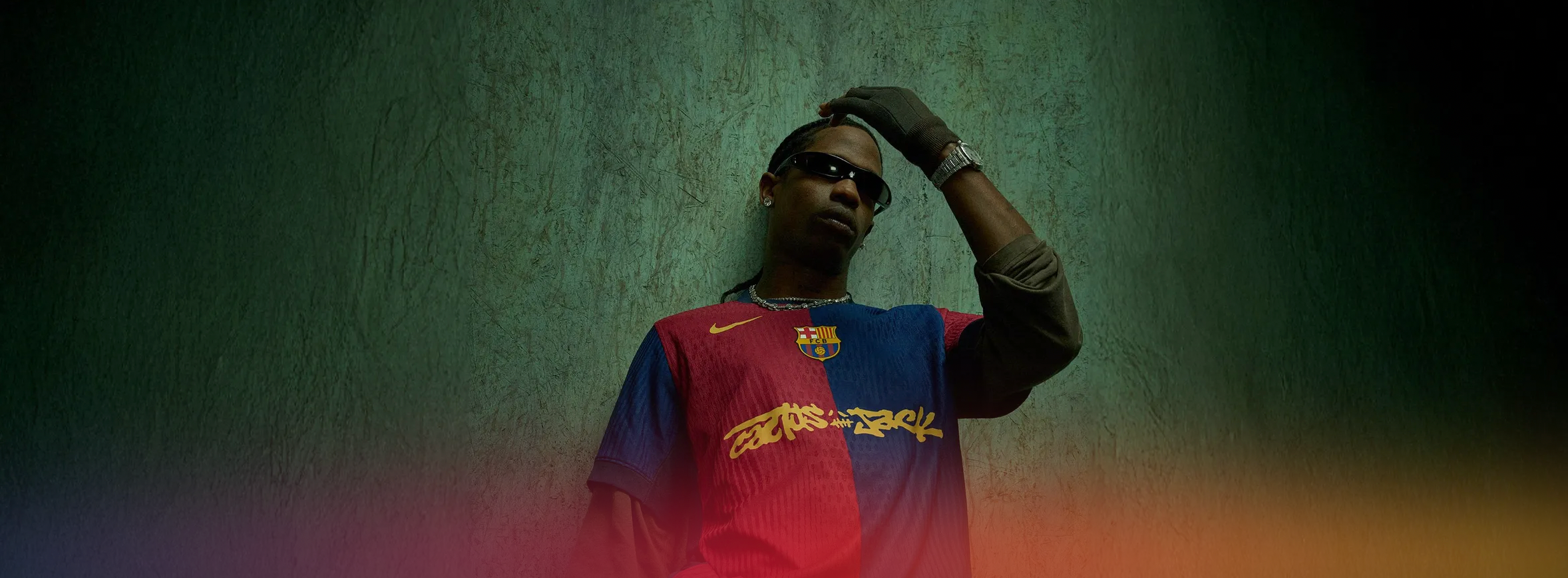 Maglia da calcio FC Barcelona Travis Scott – El Clásico Home (Versione giocatore)