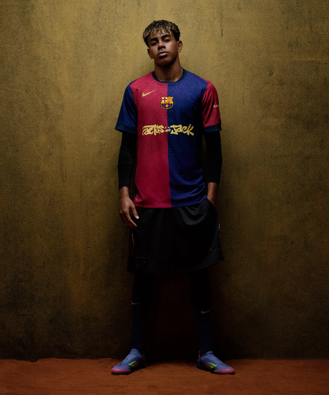 Maglia da calcio FC Barcelona Travis Scott – El Clásico Home (Versione giocatore)
