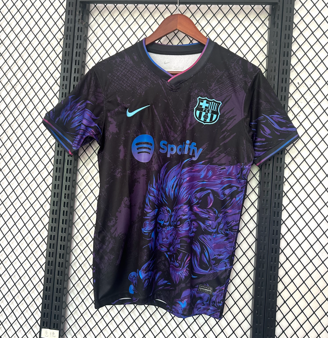 Maglia da calcio leone viola FC Barcelona