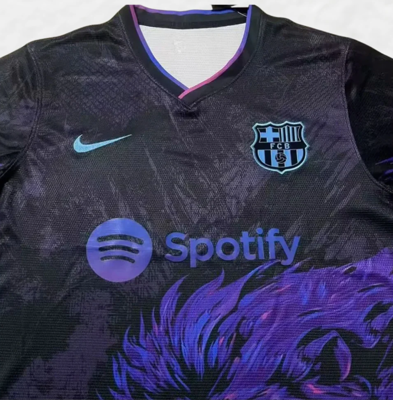 Maglia da calcio leone viola FC Barcelona