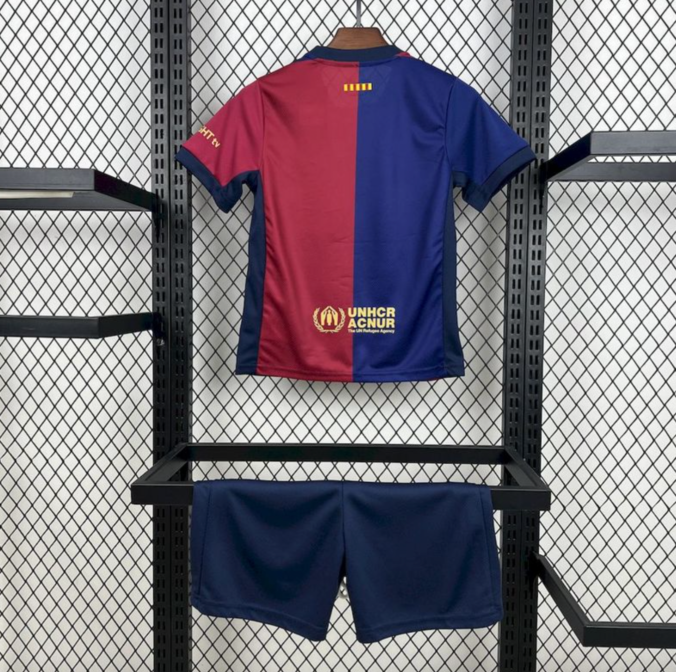 FC Barcelona × Travis Scott Auswärtstrikot für Kinder Fußball