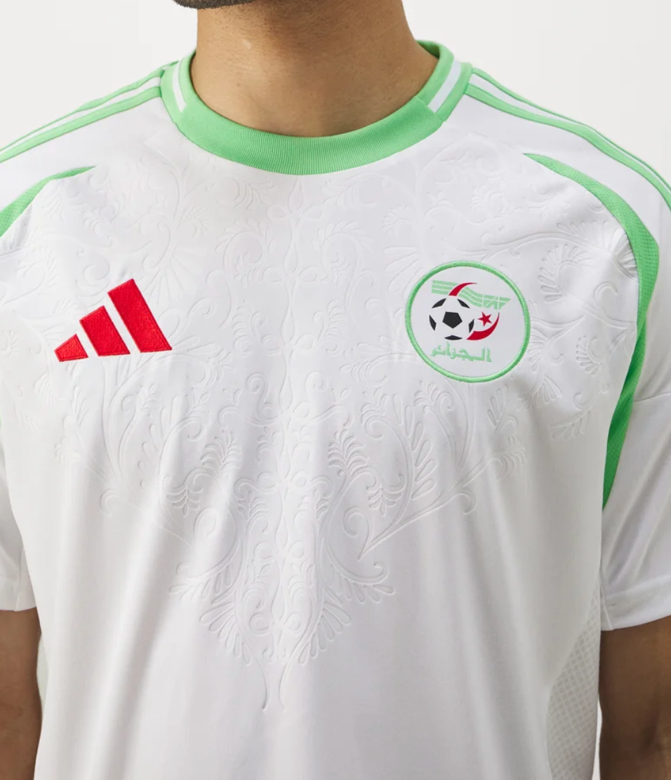 2025 AFCON Algerije Thuis Voetbalshirt