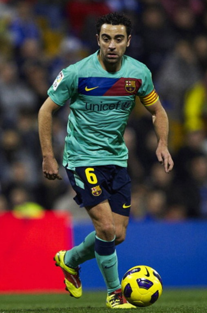 Maglia da calcio retrò trasferta Barcellona 2010/2011