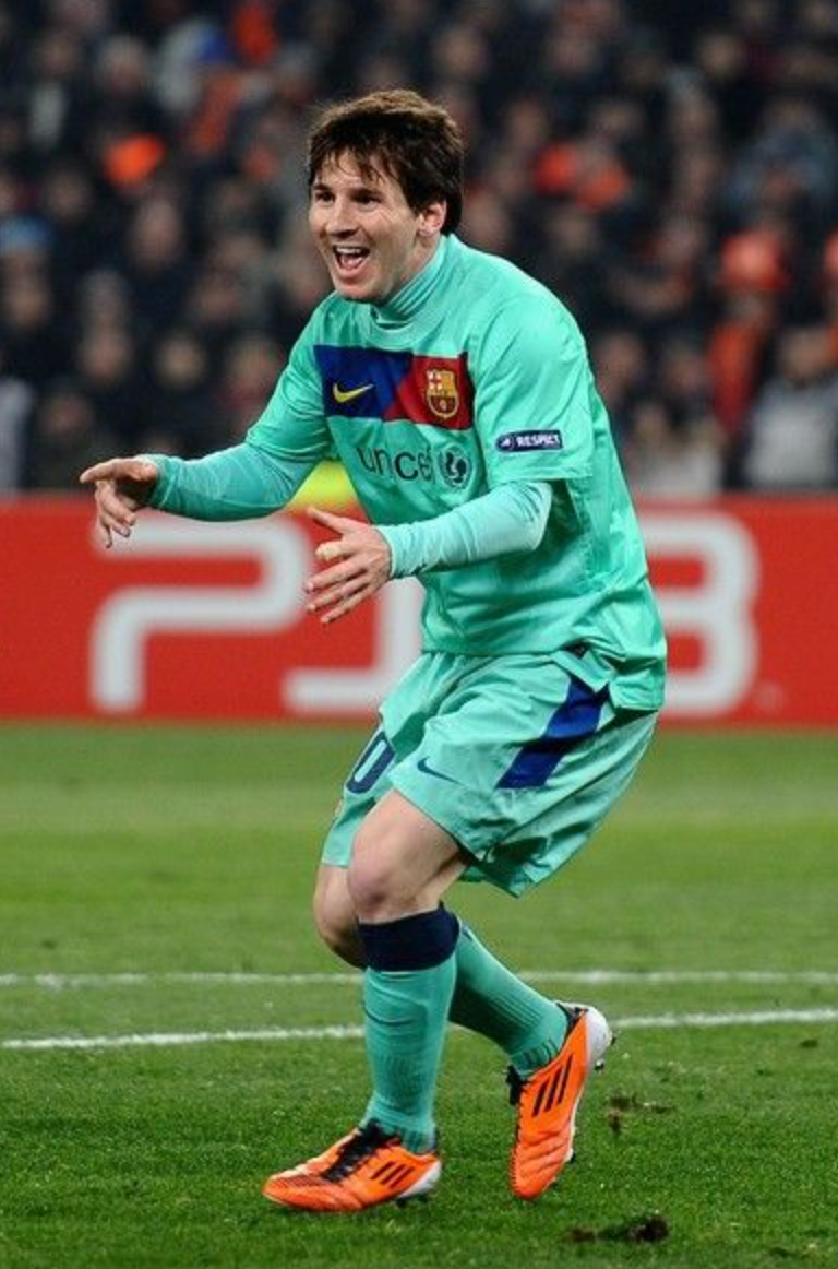 Maglia da calcio retrò trasferta Barcellona 2010/2011