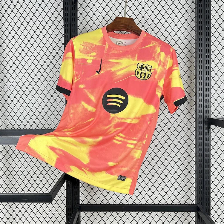 2025-2026 Barcelona per-wedstrijd trainingsshirt - oranje