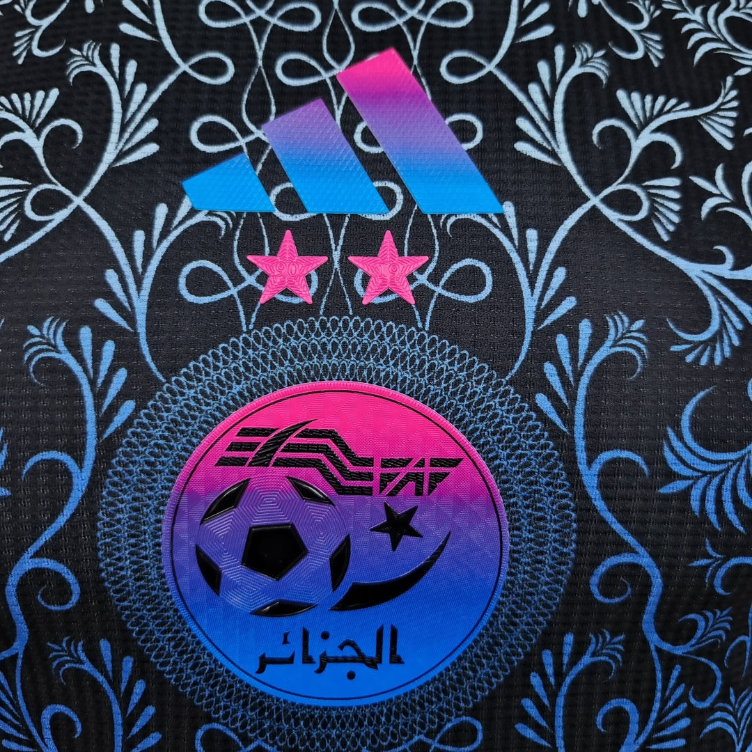 2024-2025 Algerije Concept Zwart Shirt