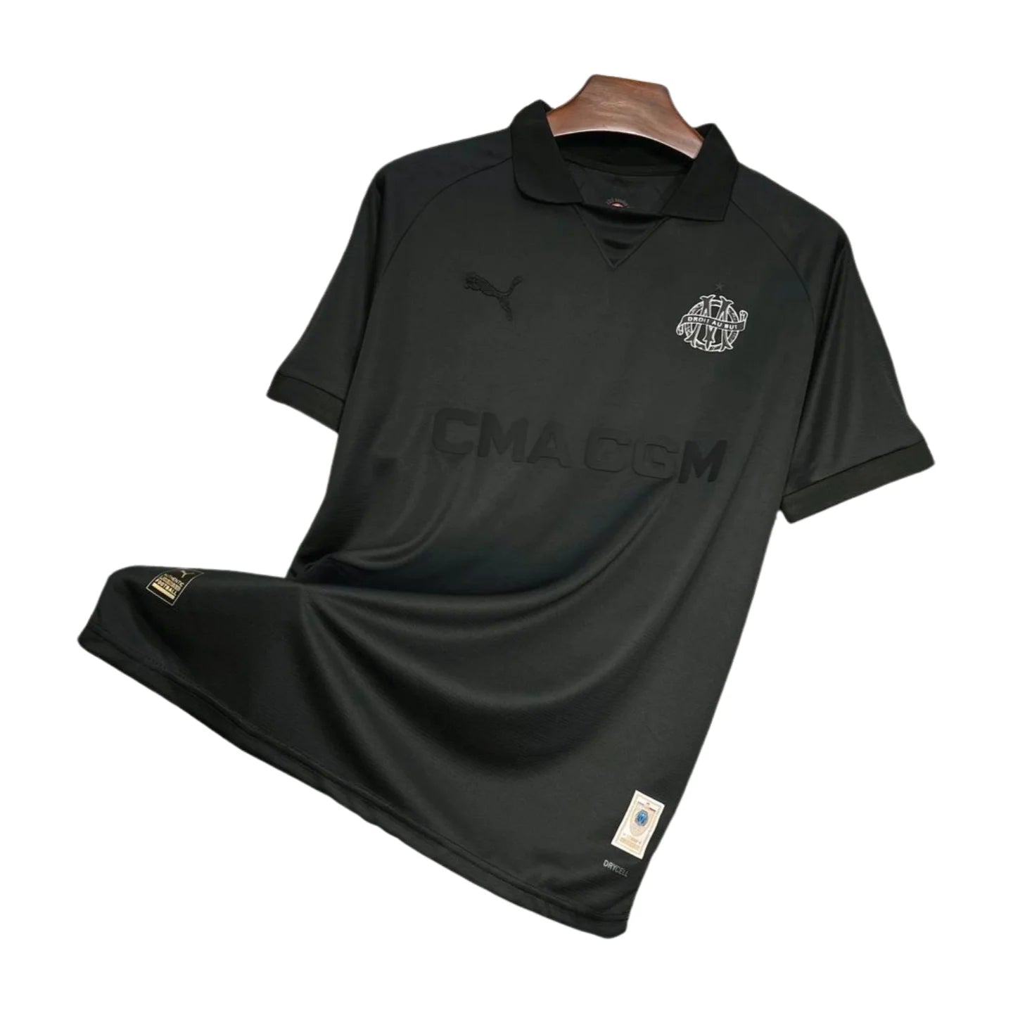 2024/2025 Olympique De Marseille 125 Jaar Zwart Shirt