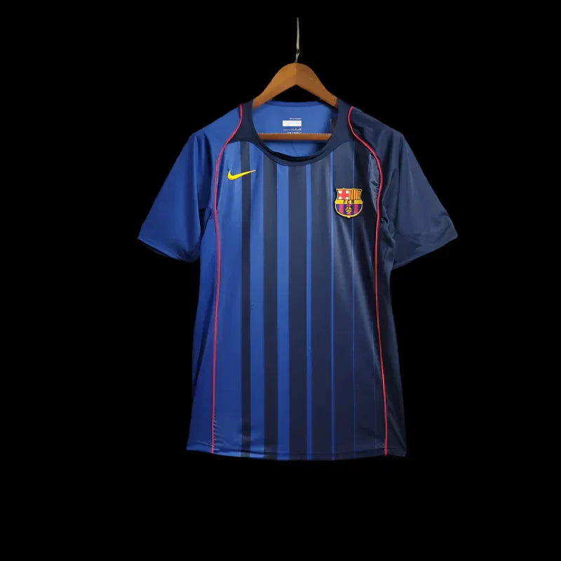 Maglia da calcio retrò Fc Barcelona - Trasferta 2004/05