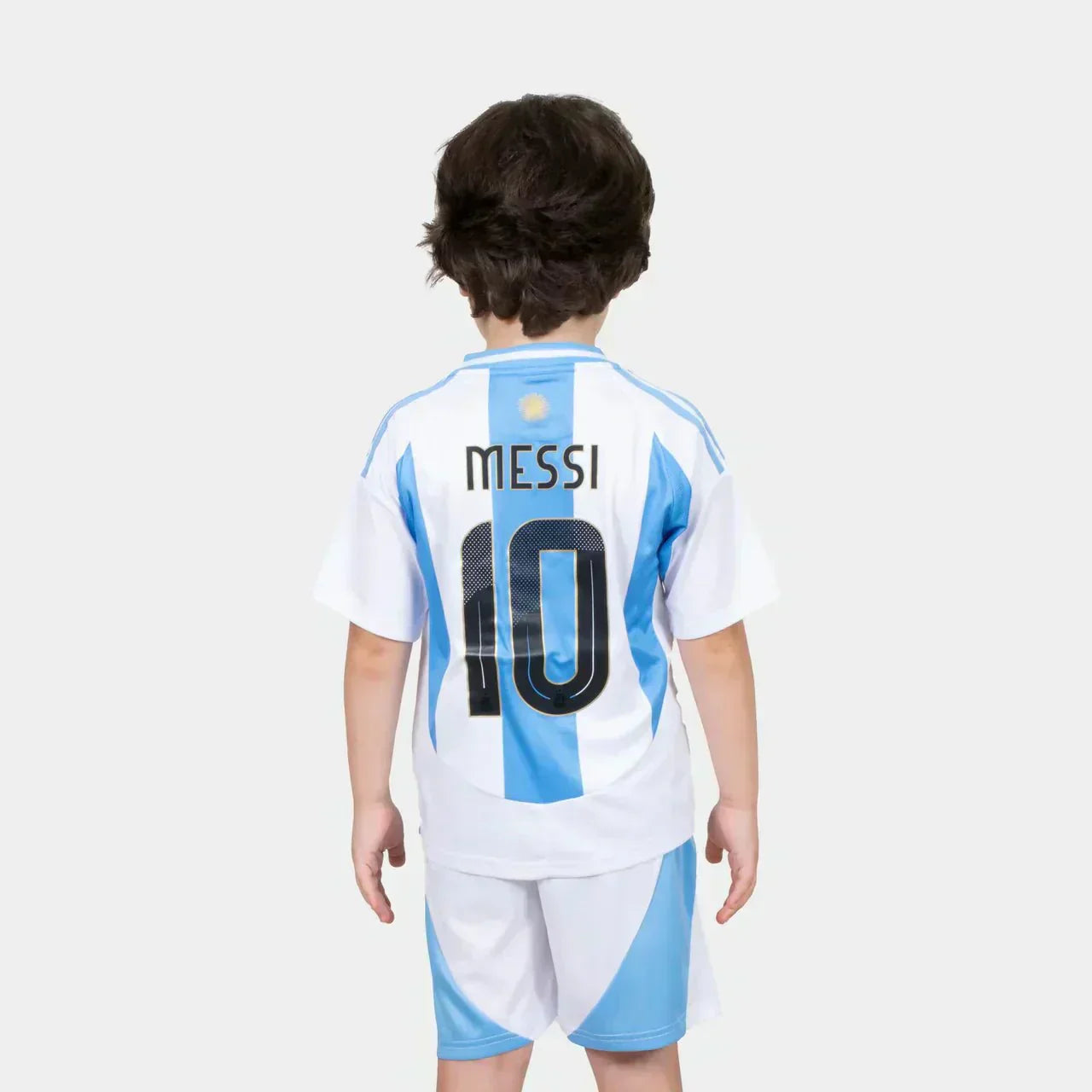 Maglia Casa Calcio Bambini Argentina 2024/2025 Messi 10