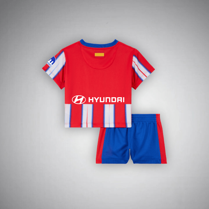 Camiseta de fútbol infantil del Atlético de Madrid (local 24-25)