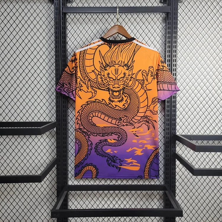 2024-2025 Real Madrid Draak Speciale Editie Shirt - Oranje