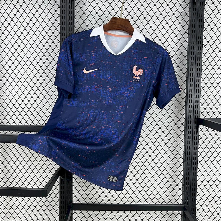 2025 Frankrijk Euro Thuisshirt