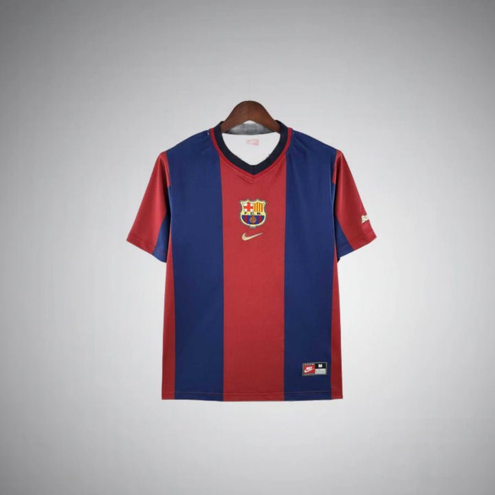 Maglia da calcio retrò FC Barcelona 1998/1999 casa