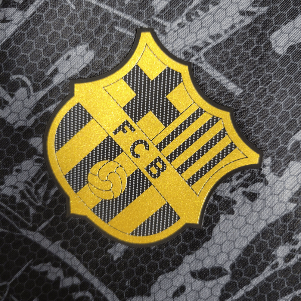 24-25 FC Barcelona voetbalshirt - stadsgezicht symfonie