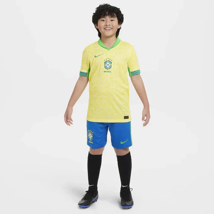 Maglia da calcio per bambini Brasile Home 2024/2025