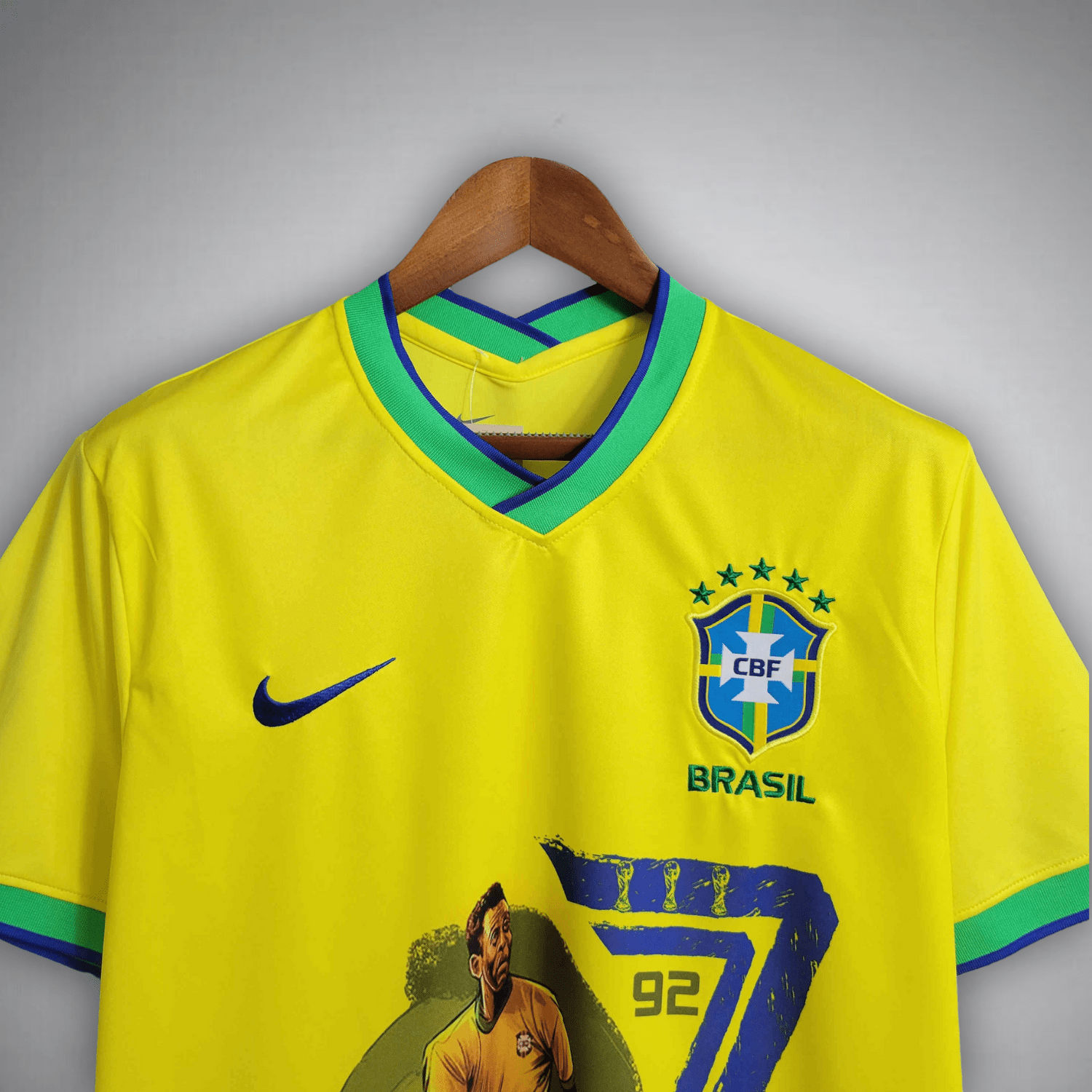 Maglia Brasile - Pelé 77-92 Edizione Speciale