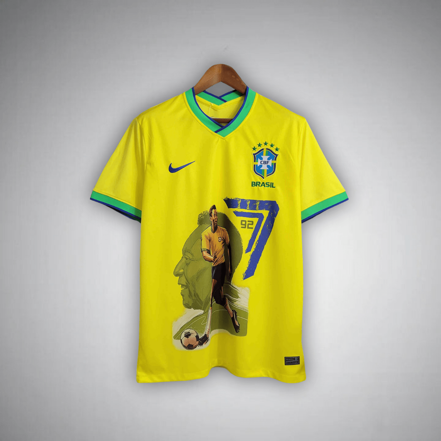 Maglia Brasile - Pelé 77-92 Edizione Speciale