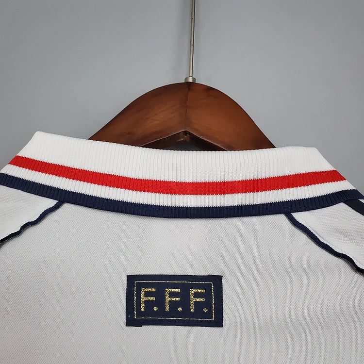 1998 Frankreich Weltmeisterschaft Retro Auswärts Trikot