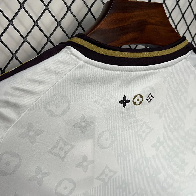 2024-2025 Real Madrid x Louis Vuitton Speciale Jersey - Wit
