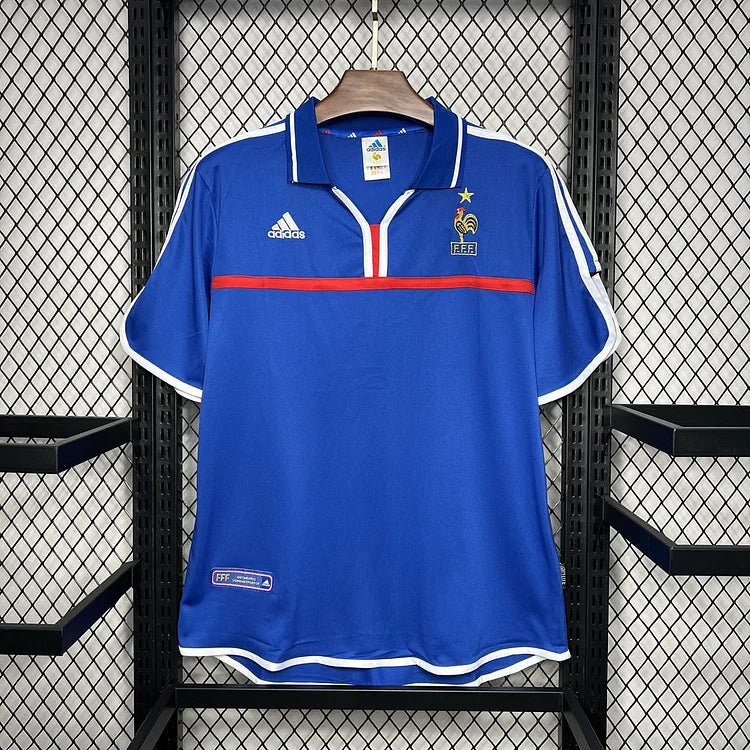 Maglia retrò casa Euro Francia 2000