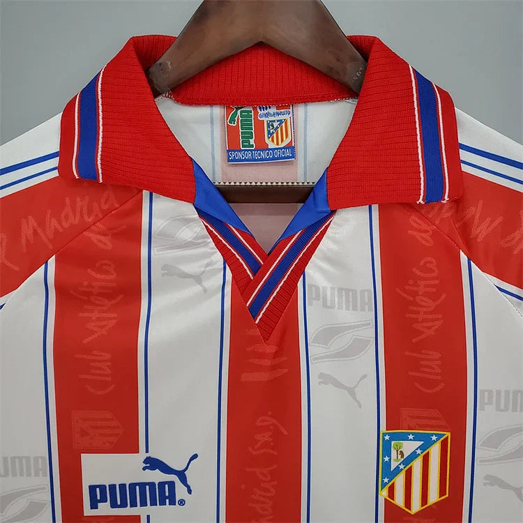 Maglia Retro Casa Athletico Madrid 1996-1997