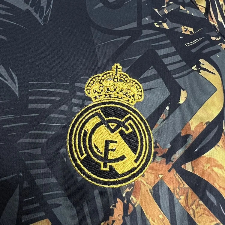 2024-2025 Real Madrid Tijger Speciale Jersey - Zwart