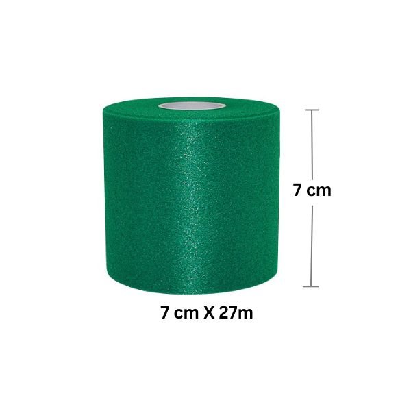 Dark Green Football Pre-Wrap Headband – Versatile Performance (4 Rolls)