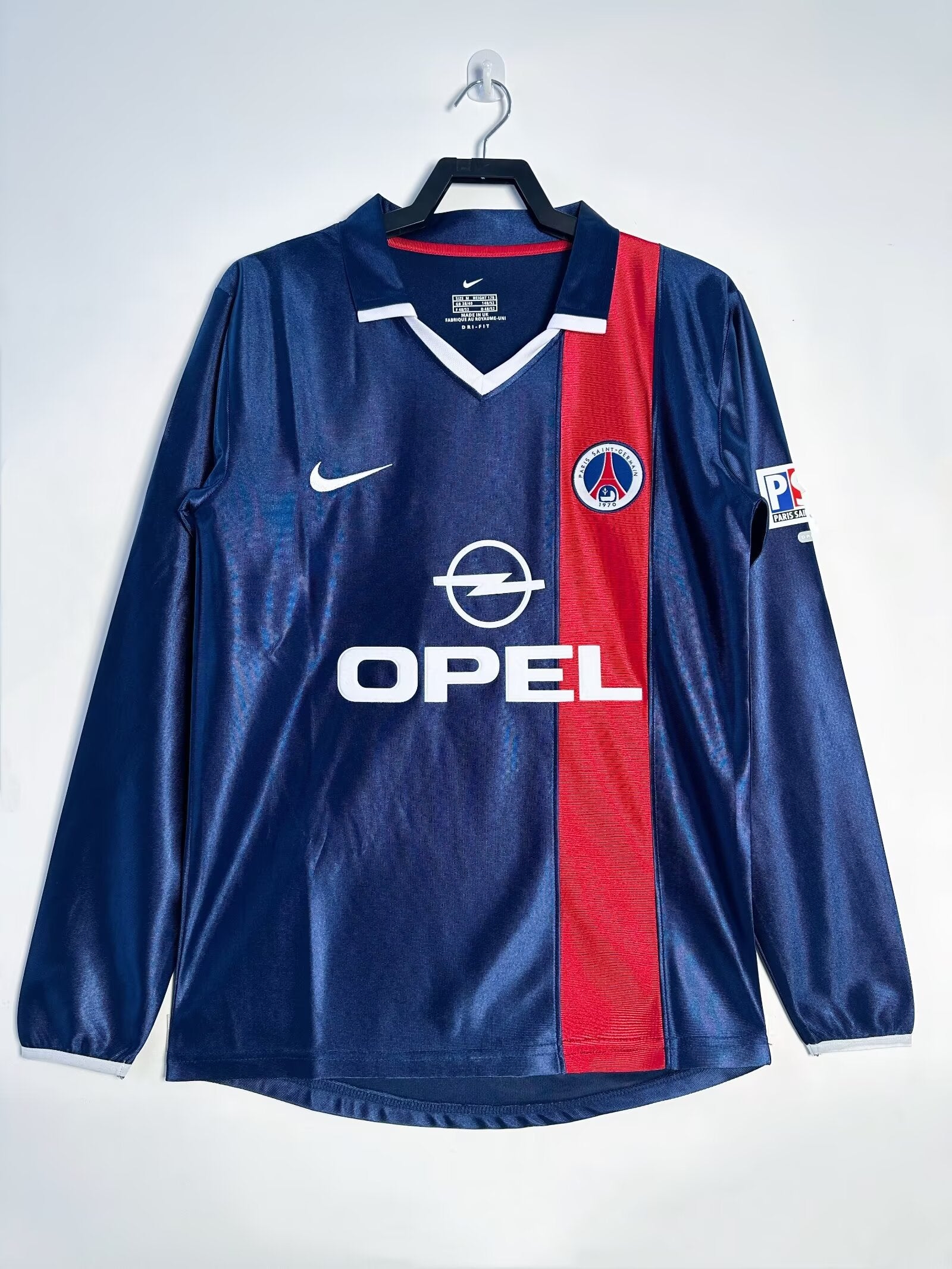 Maglia da casa a maniche lunghe PSG Paris Saint Germain 2001/2002