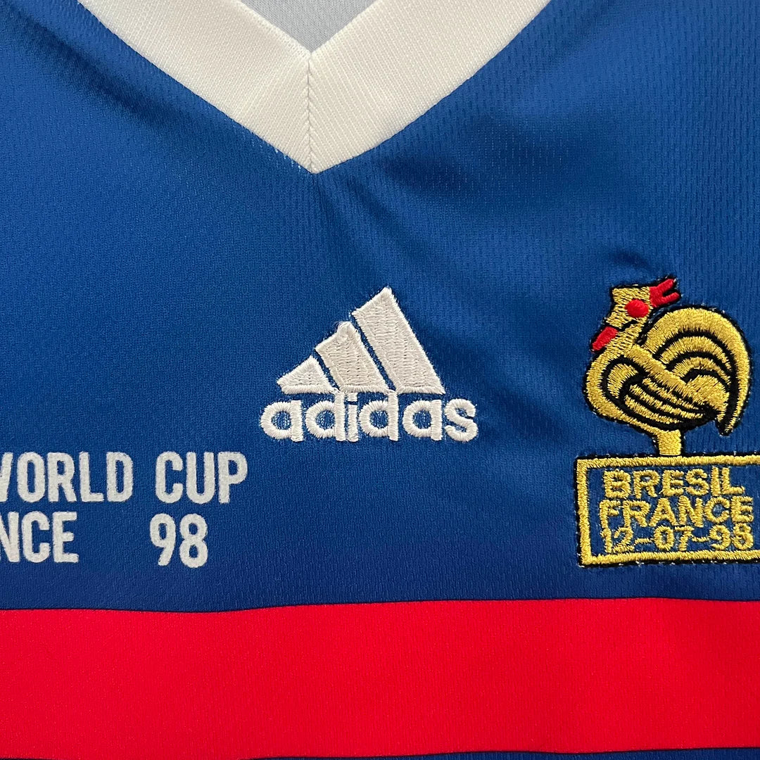 Maillot de football enfant France Domicile 1998 - Finale de la Coupe du Monde