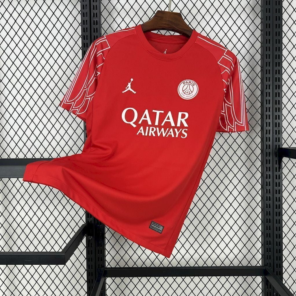 2025/2026 PSG Paris Saint Germain X Jordan Maglia Speciale Rossa