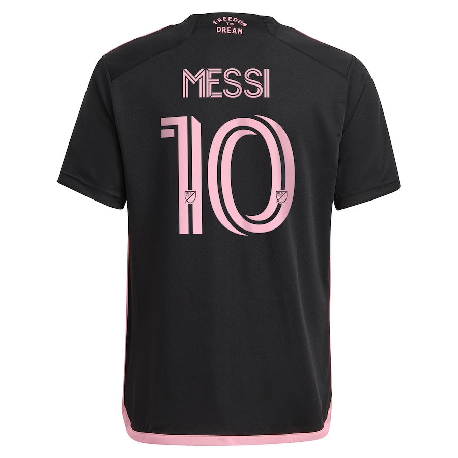 Inter Miami 10 Lionel Messi 2024/25 Maglia Away Giovanile